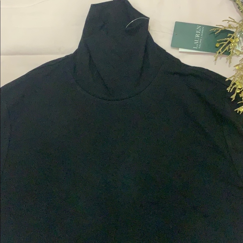 🌟Ralph Lauren Stretch Jersey Turtleneck Top⭐️ - Picture 4 of 5
